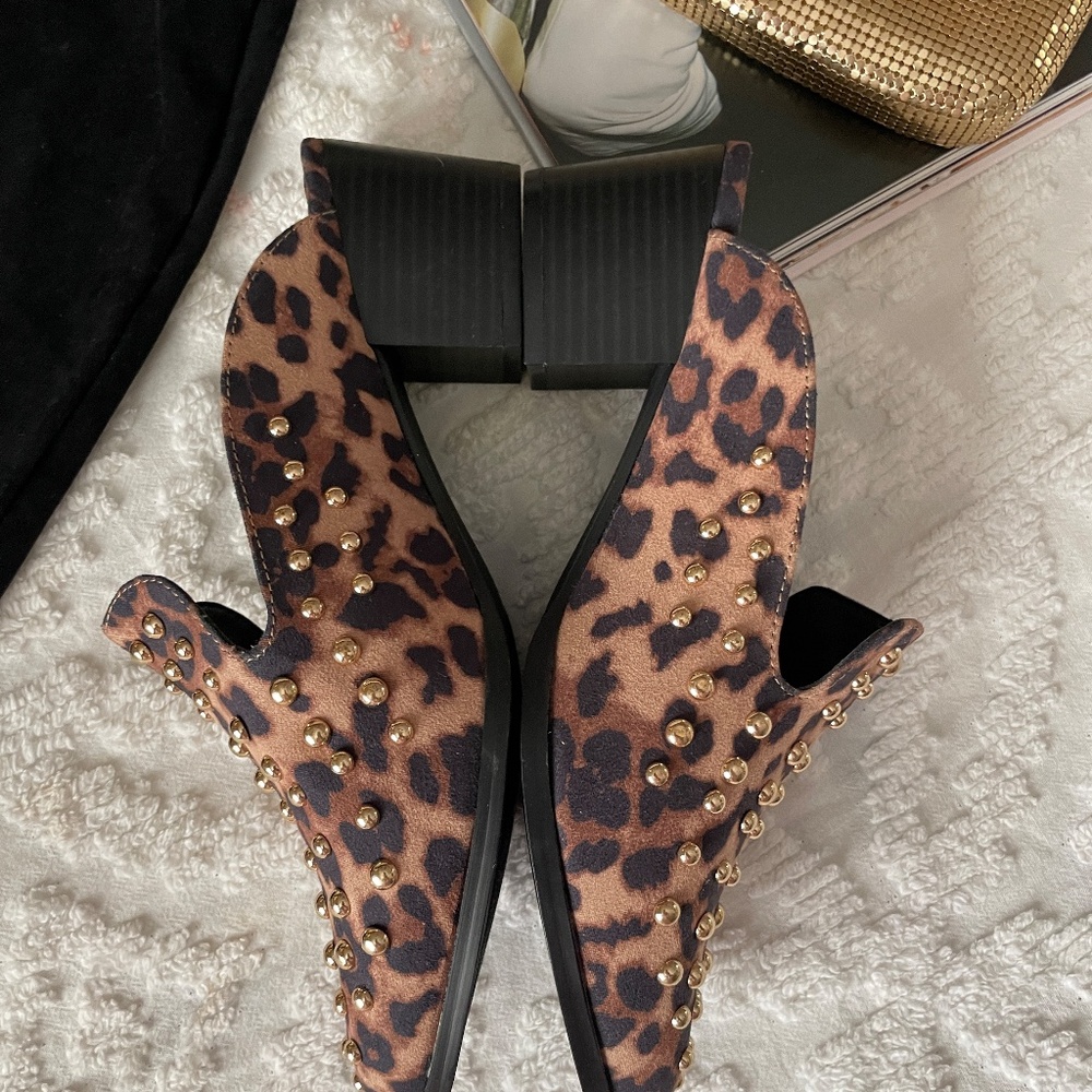 Leopard Mules - Picture 5 of 8